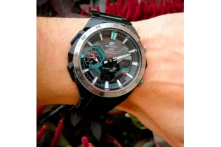 Часы Casio ECB-2200DD-1A кварцевые Япония